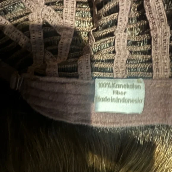 Long Synthetic Wig with bangs by ENVY style KATE brown blonde - Picture 15 of 16